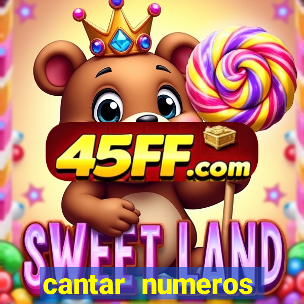 cantar numeros bingo online